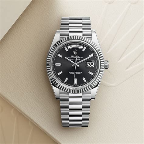 rolex day date model 40.